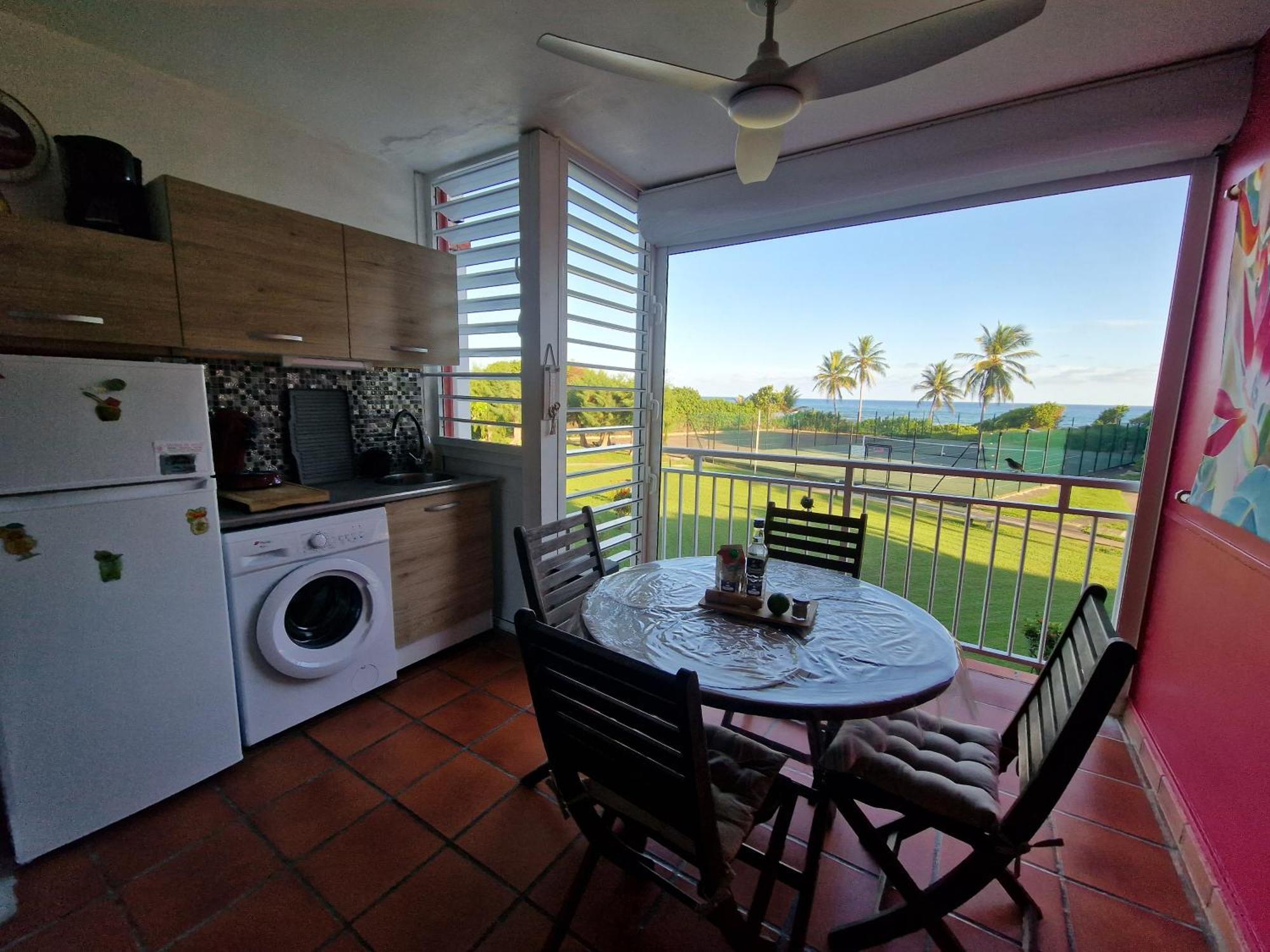 L'Oiseau Du Paradis Vue Mer Studio A Saint Francois A 100 M De La Plage ภายนอก รูปภาพ